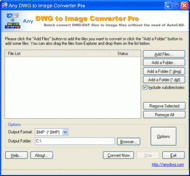 DWG to JPG Converter Pro 2007 screenshot